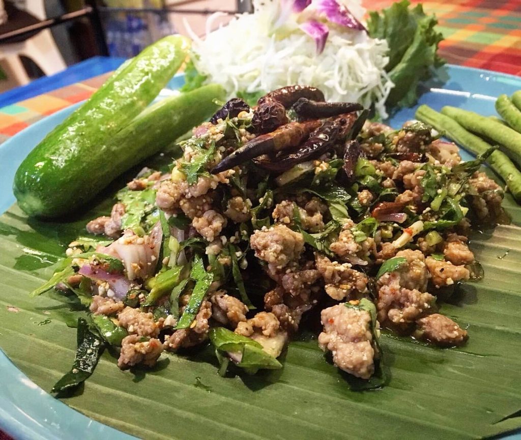 larb moo krua dan thai ko lanta