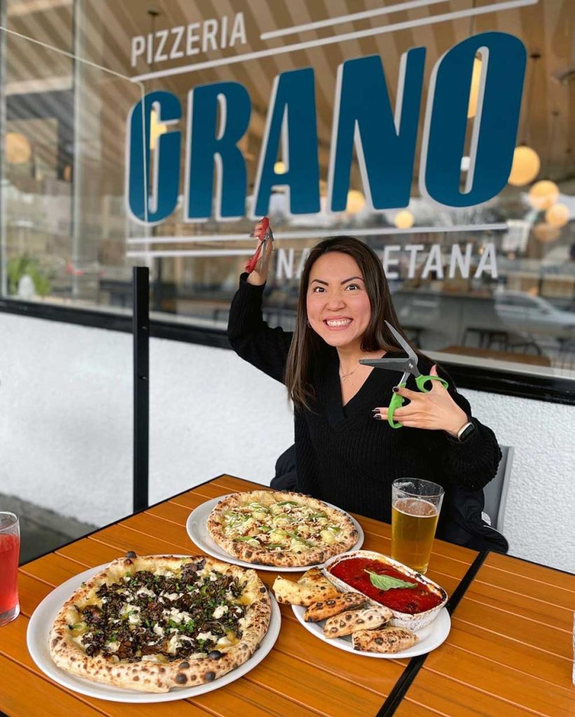 grano pizzeria vegan restaurant in vancouver