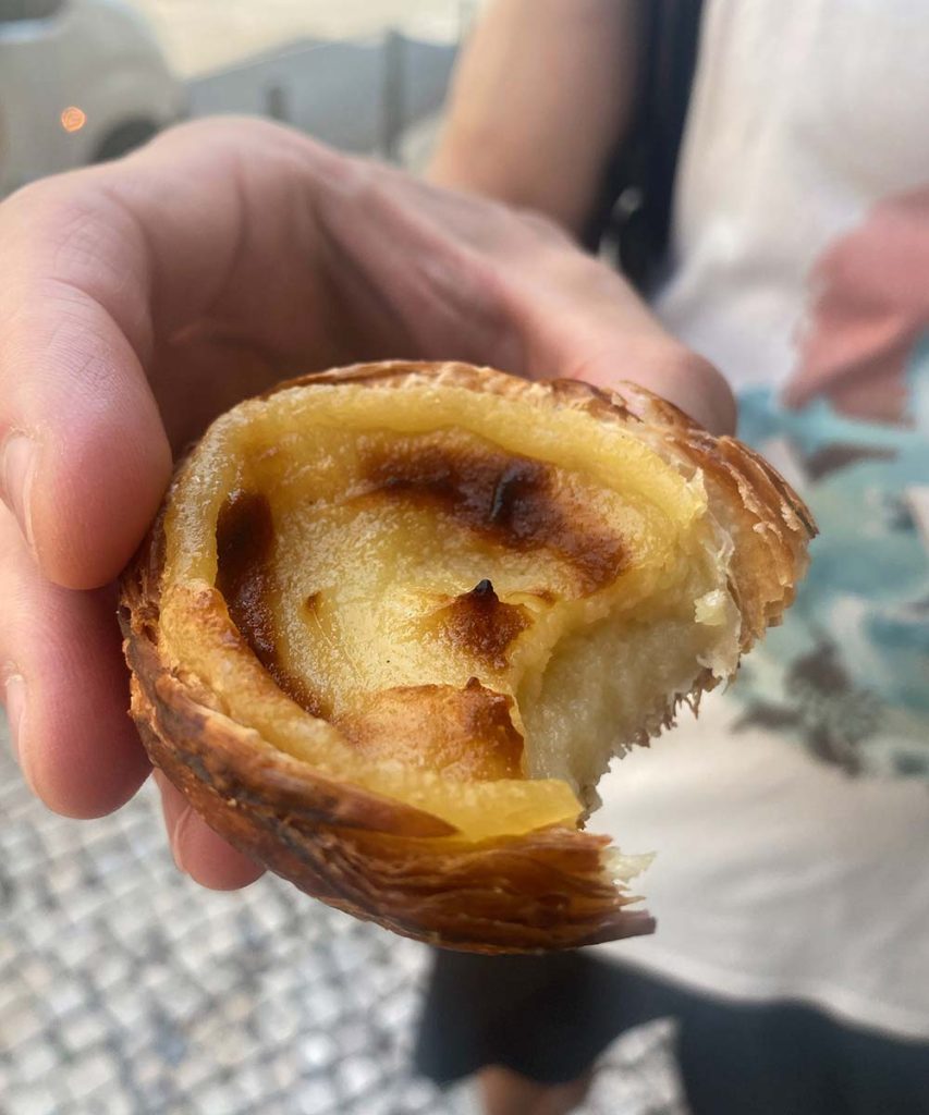 pasteis de nata in lisbon