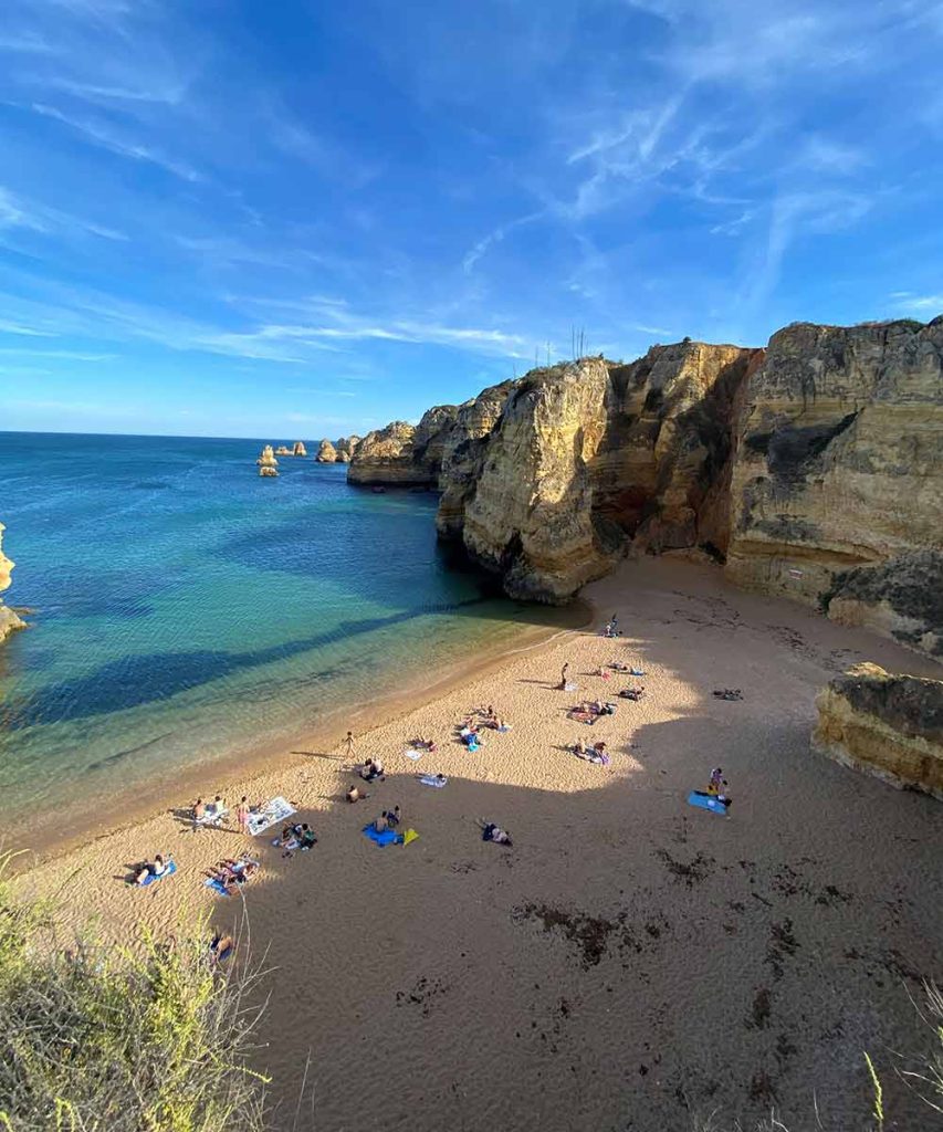 lagos algarve praia dona ana